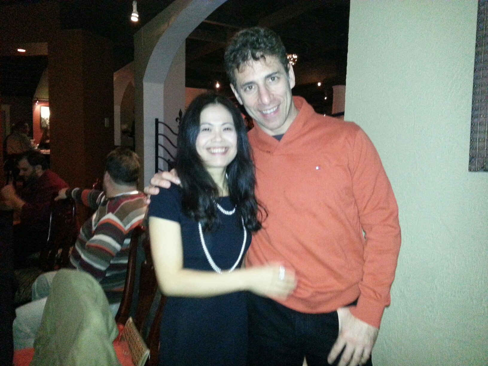 Scott and Ling, Christmas 2013