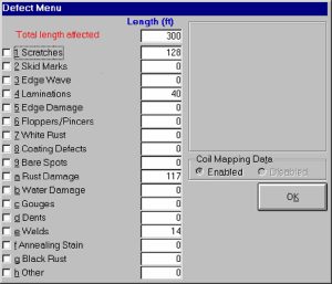 thickness gauge diagnostics