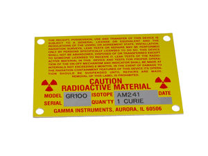 Gamma GR200 Labels & Lighting