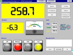 AGT600 touch screen